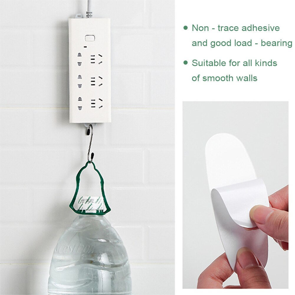 Stopcontact haak punch gratis stekker sticker stekker overspanningsbeveiliging bevestigingsapparaat zelfklevende stekker kabel stekkerdoos houder