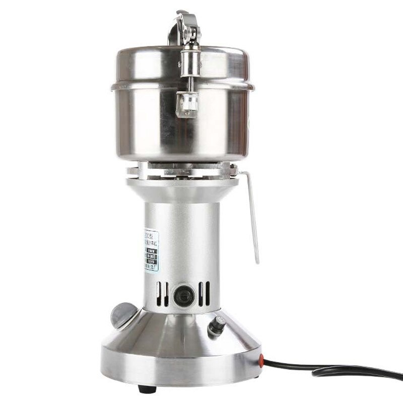 220V Electric Flour Mill Grain Grinding Machine Grinding Miller Stainless Steel Grinder/Pulverizer(200g)