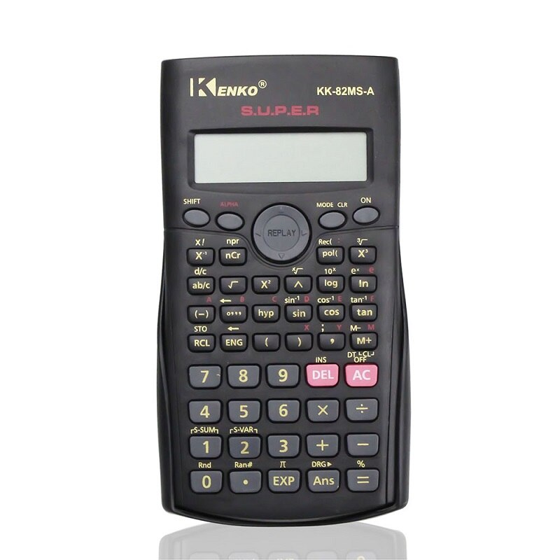 Newest Handheld Multi-function 2 Line Display Scientific Calculator 82MS-A Portable Multifunctional Calculator For Mathematics