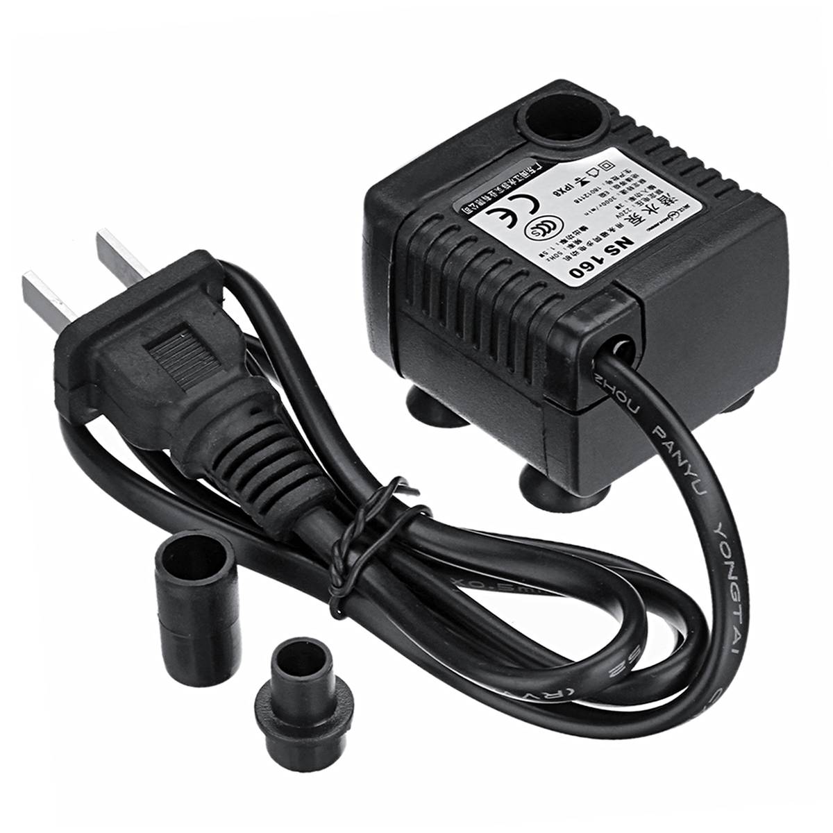 Ac 110v 220v 3w 4w vattentät dränkbar vattenpump akvarium fontän luft fiskdamm tank 1 st
