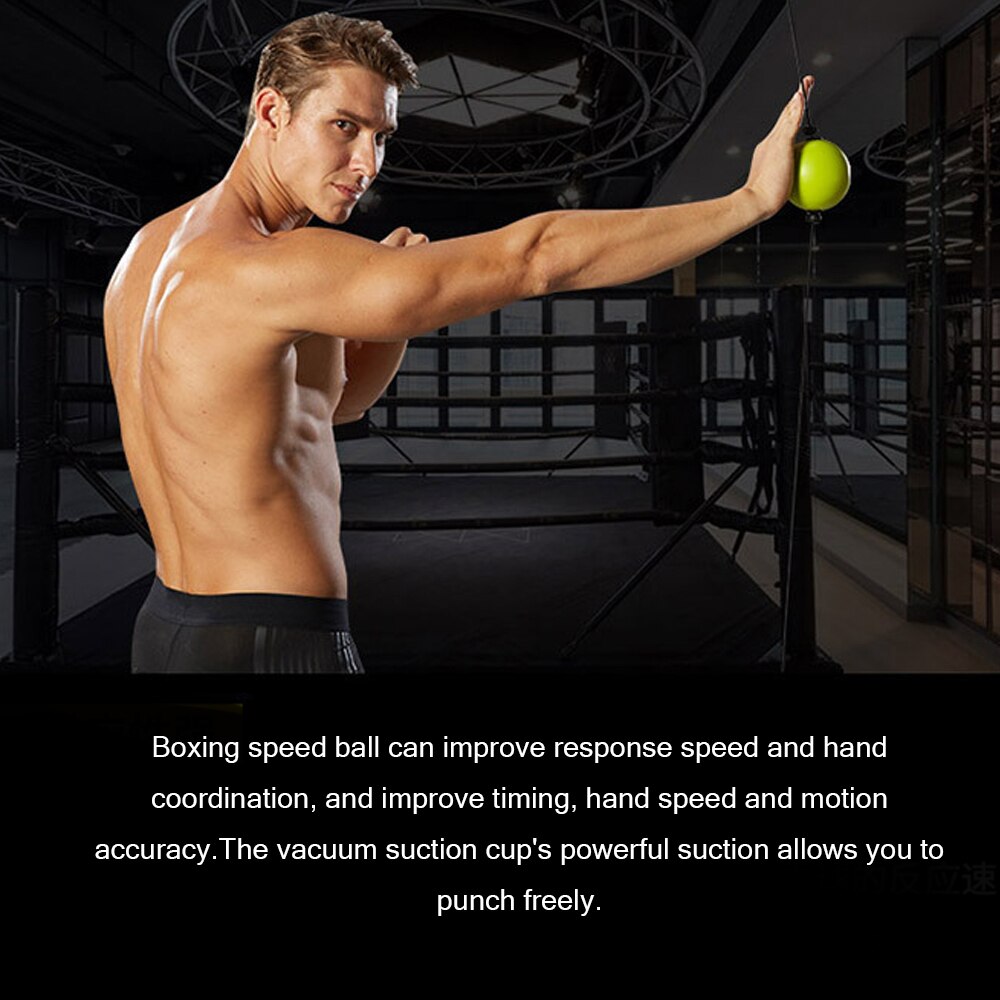 Boxing Speed Ball Quick Puncher Reflex Ball Boxing Speed Ball for Muay Thai MMA Fitness Training for Sports Fitness