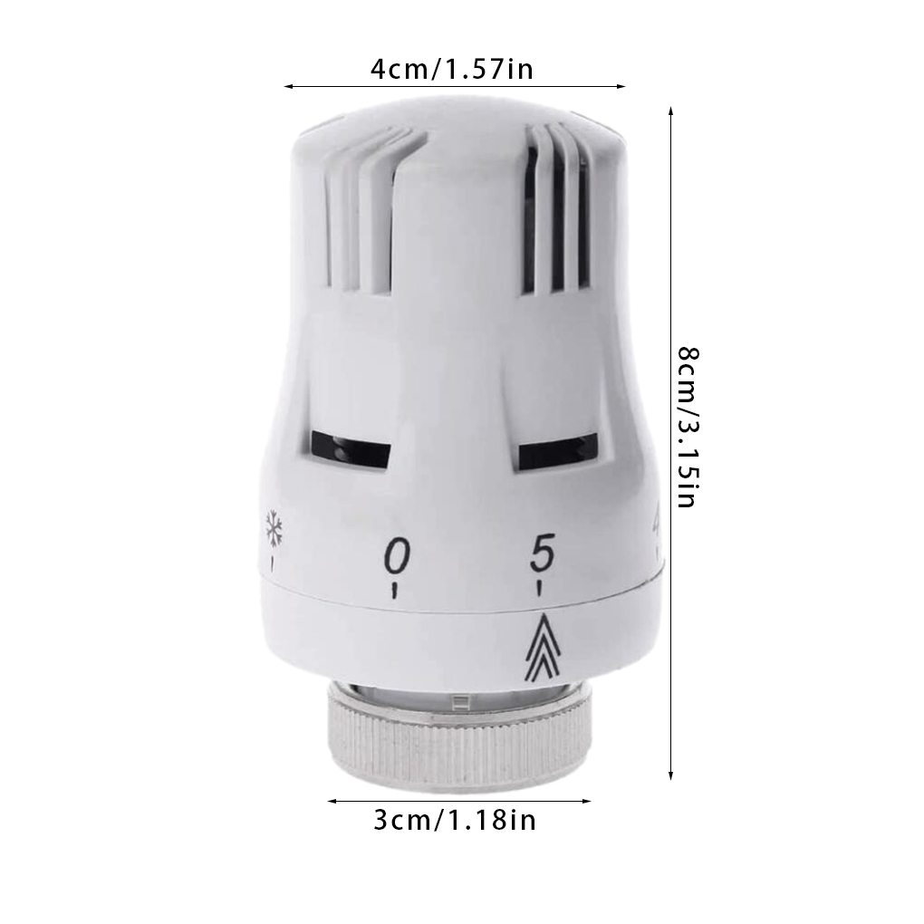 Home Heater Control Head Thermostat Valve Controller Winter Heater Valve Adjuster Thermostatic Heating System Supplies