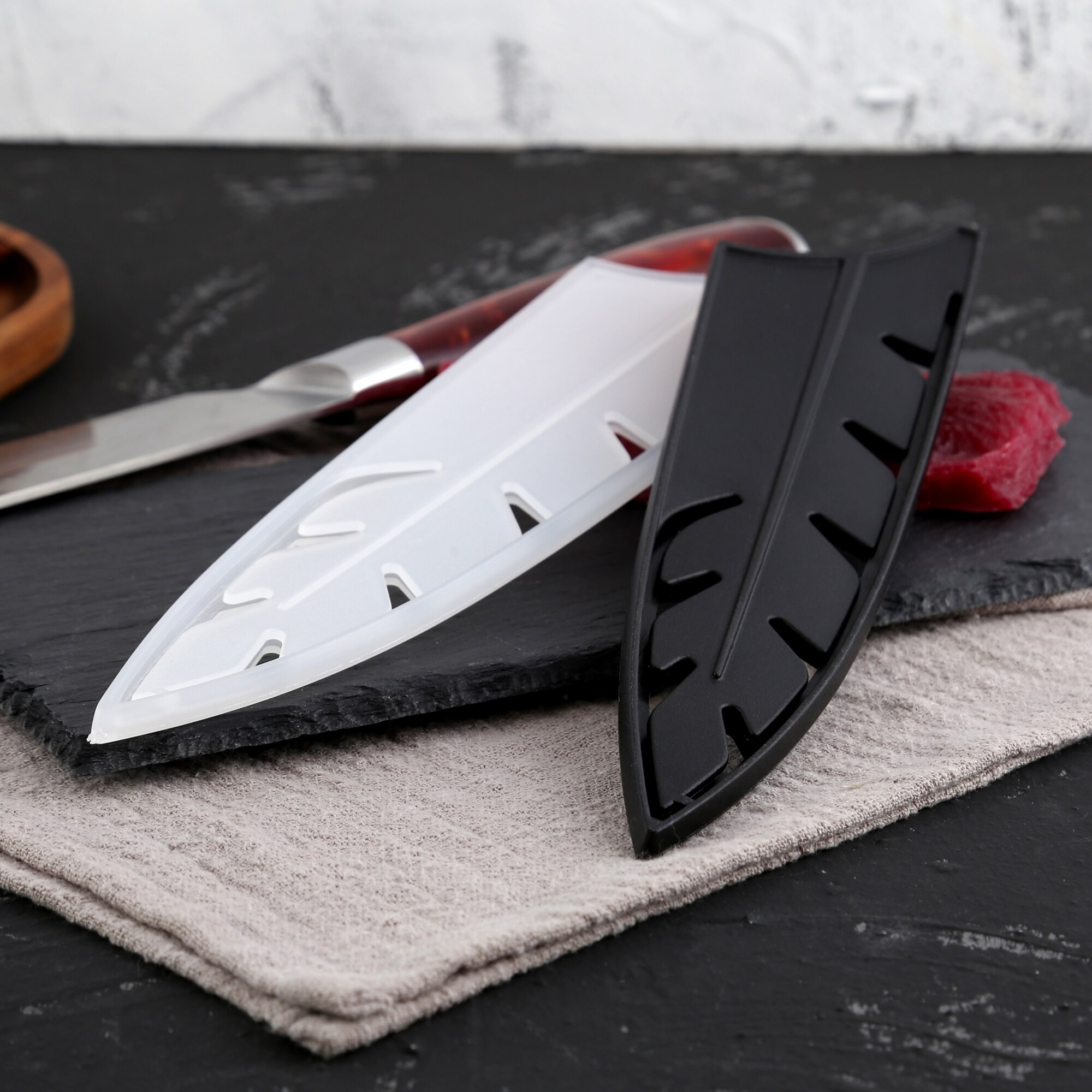 XYJ Sheath Cover For 8 Inch Chef Knife Durable Safe Guard Blade Sheath