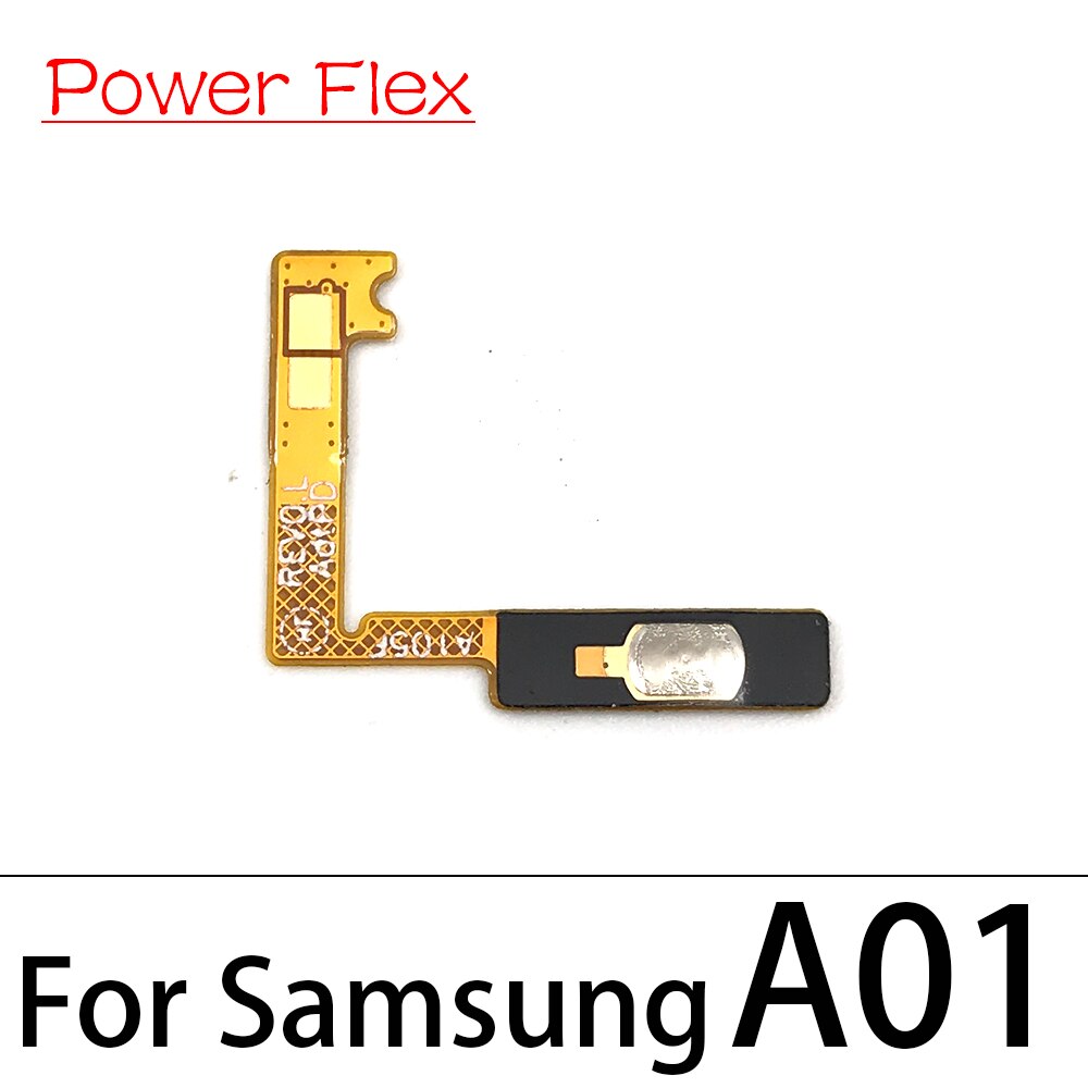 Przełącznik zasilania On / Off przycisk klawisz głośności przycisk Flex Cable dla Samsung A01 A11 A10S A20S A30S A51 A10 A20 A30 A40 A50 A60 A70 A42