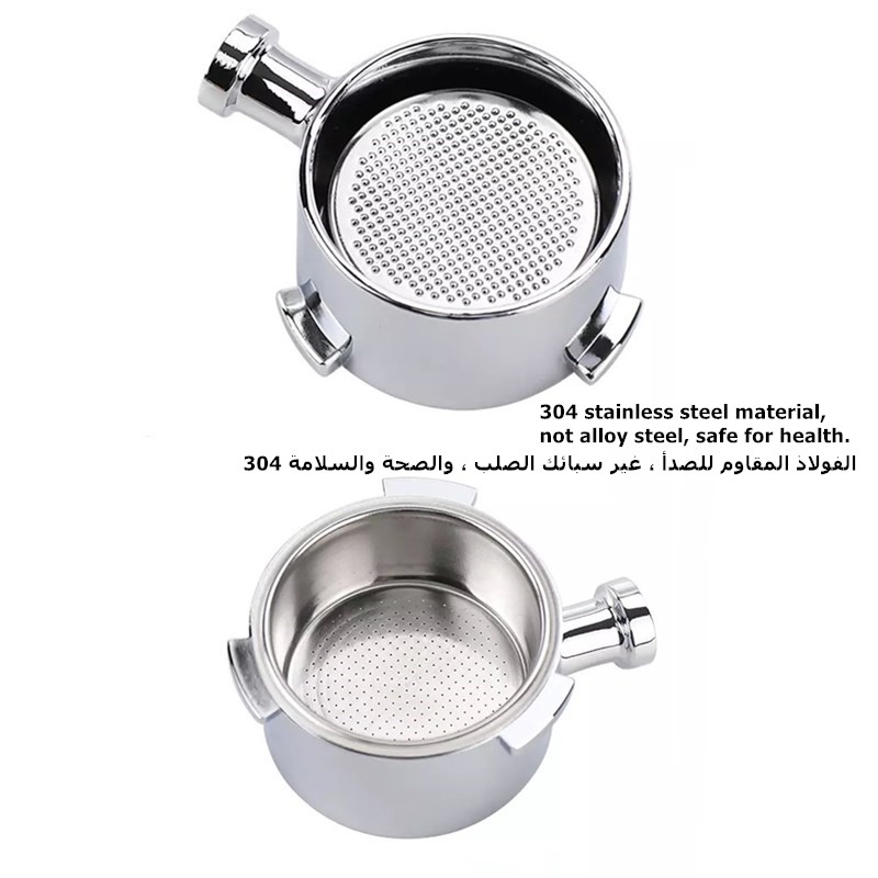 Koffie Filterhouder 51Mm Voor Delonghi Dedica EC680 EC685 Eco310 Ecp35.31 ECOV311 Bco420 Rvs بورتافلتر ديلونجي