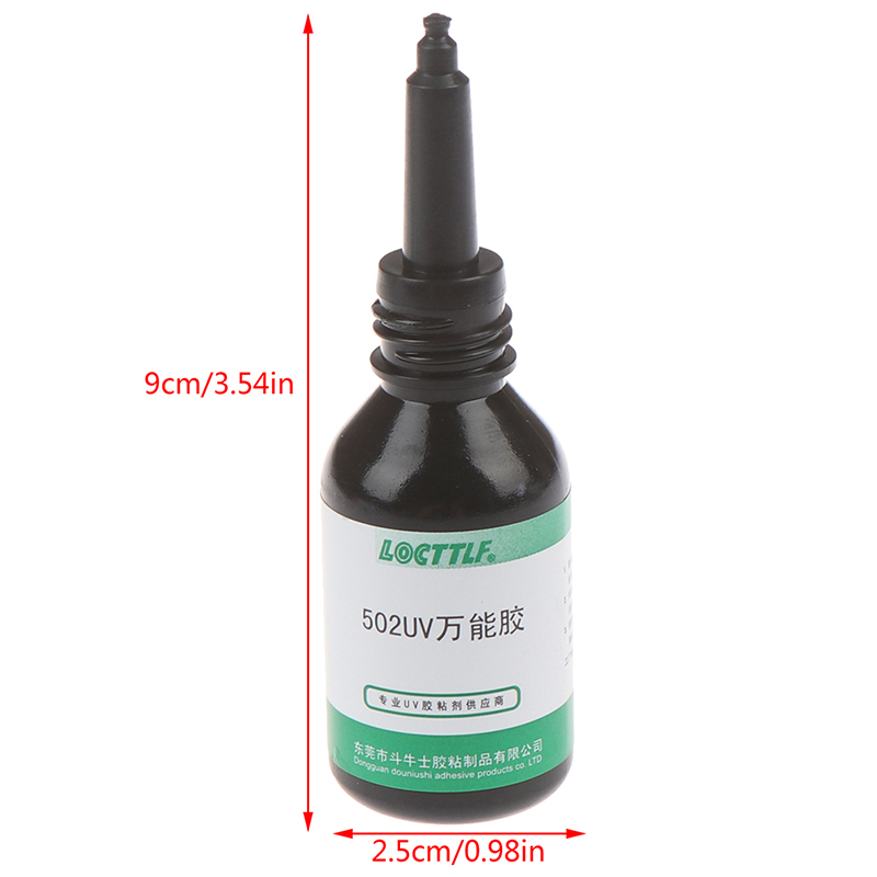 10G 502 UV Glue Curing Adhesive Transparent Crystal Glass Dedicated Repair