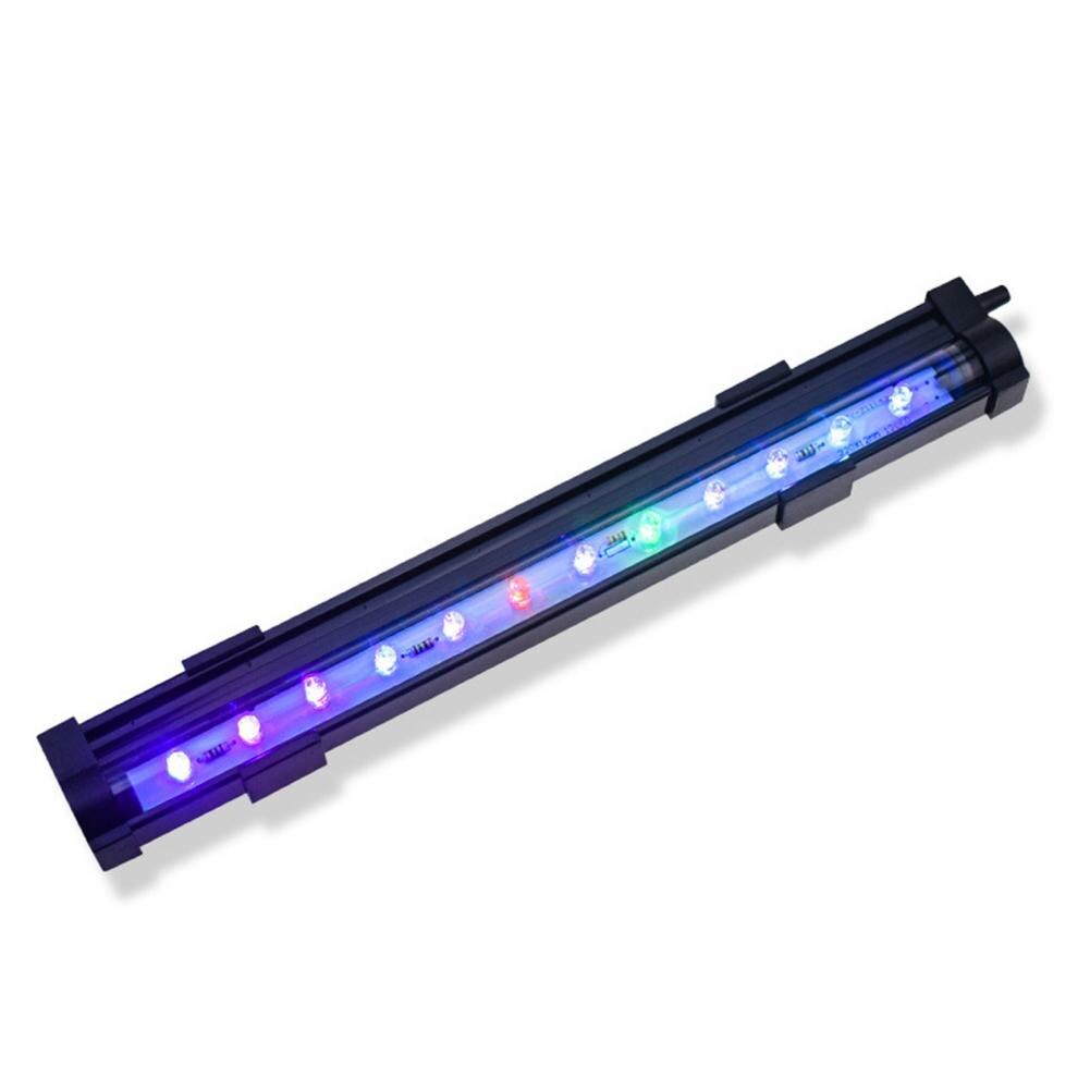 Fish Tank Lamp Colorful Increasing Oxygen Bubble Light Waterproof LED Decor Lamp for Aquarium: D