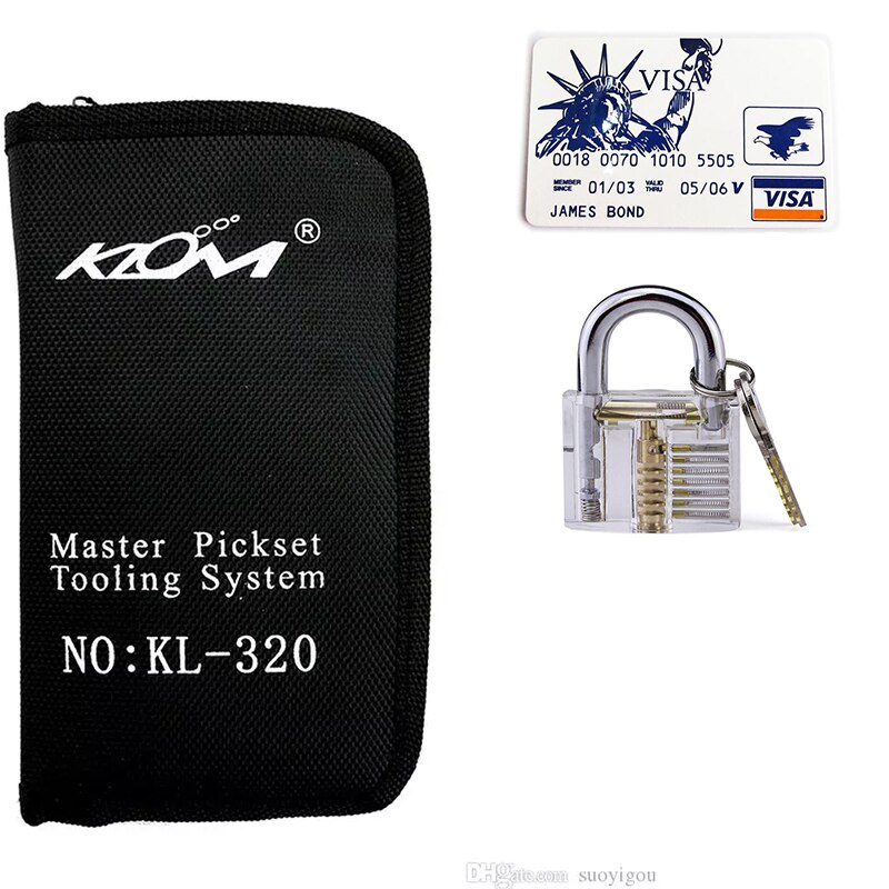 Original KLOM 32 pcs Lock Pick Tool Superior Pick Set Locksmith Tools