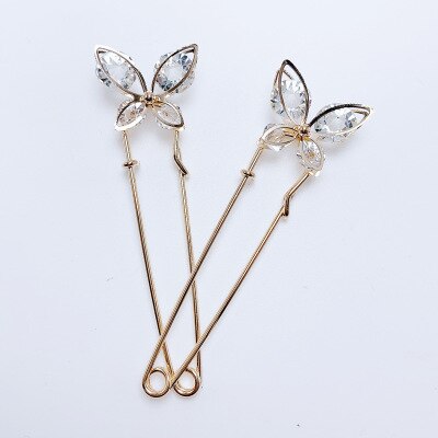 10 stuks kristallen strass broche jurk decoratie schattige gesp speld grote veiligheidsspeld kraag vrouwen sieraden voor kleding ornament: G