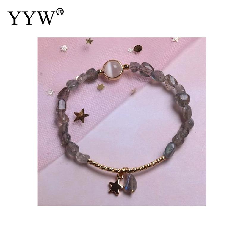 Roze kristallen armband persoonlijkheid meisjesarmband all-match armband voor dagelijks gebruik of matchende kleding maat ca. 16.8cm: Roestrood