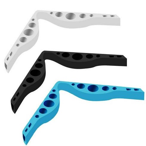 5/3/1Stck 3D wiederverwendbar Silikon Nase Brücke Silikon Halterung Gläser Unterstützung Atmungsaktiv Für Erwachsene Maske: 3Stck mischen
