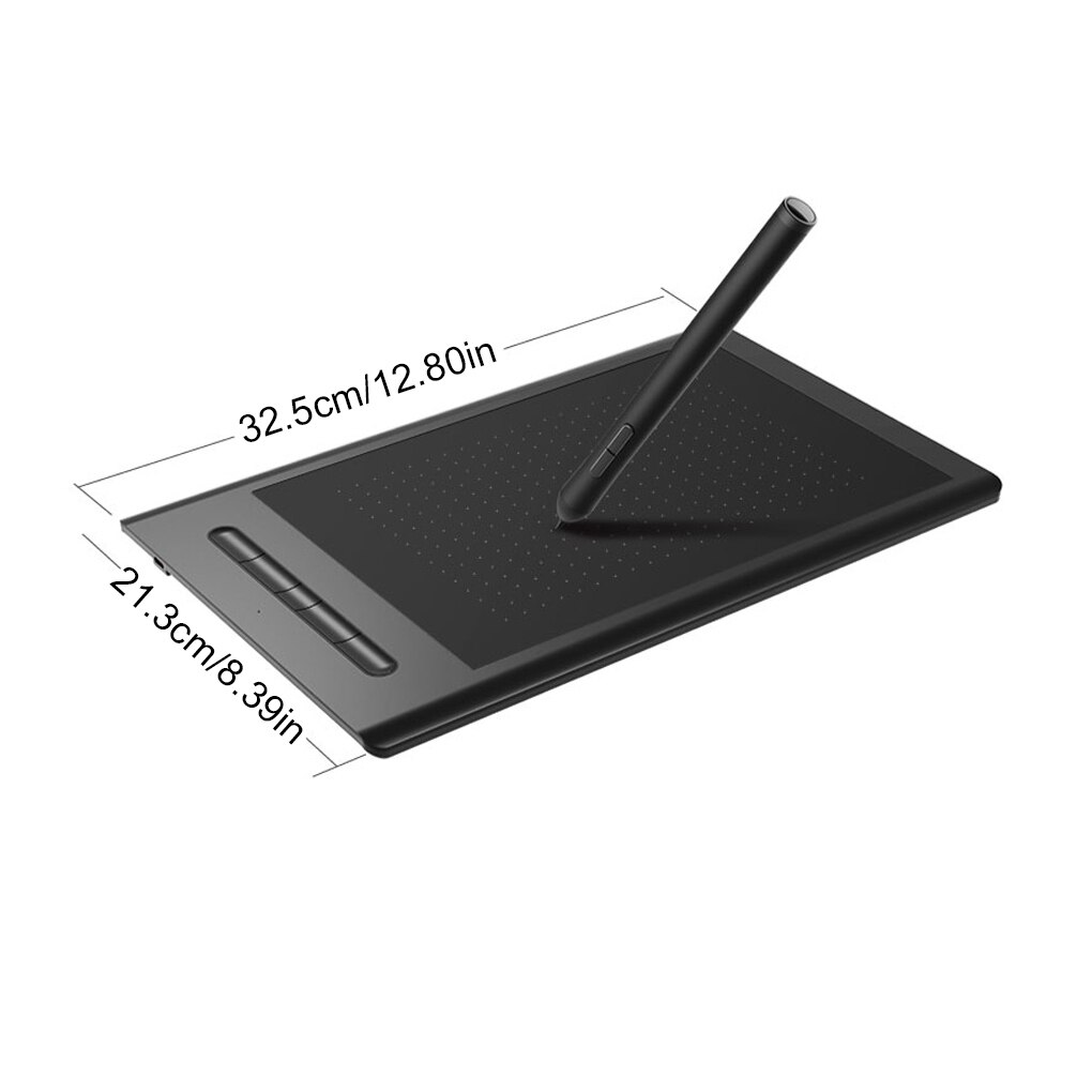 Vson Drawing Board Handwriting Pad Kids Portable 8192 Levels Pressure Electronic Graphic Tablet Desktop PC Supplies