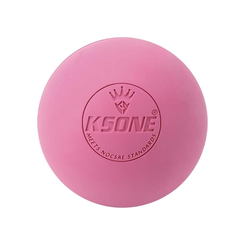 Silicone Fascia Massage Ball Portable Release Tool Plantar Exerciser Sphere Solid Color Muscle Relaxation Ball: Ivory