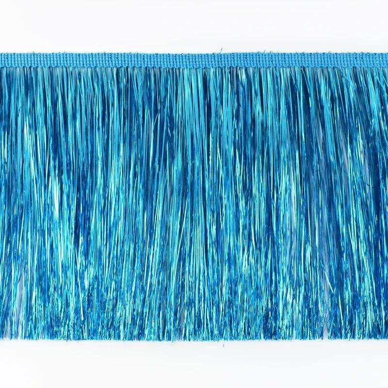 Borlas de flecos de colores para ropa, cinta de decoración para cortinas, accesorios de costura, 15cm, 1/2/4 metros: S / Marfíl