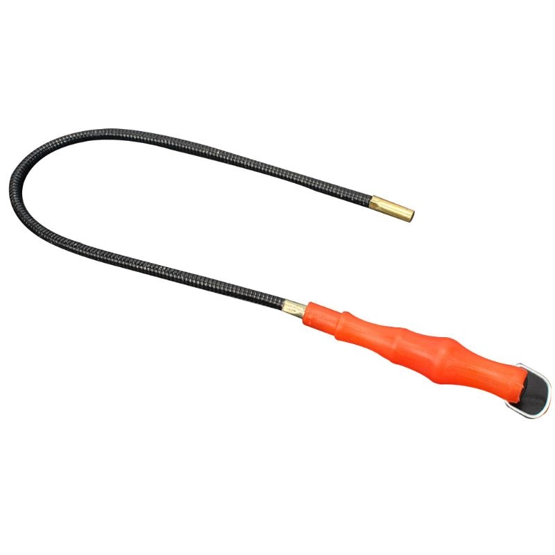 60cm joustava magneettinen pickup työkalu magneetti autotalli työkalu korjaus poiminta punainen muovinen kahva taivutettava metalli tarttuja
