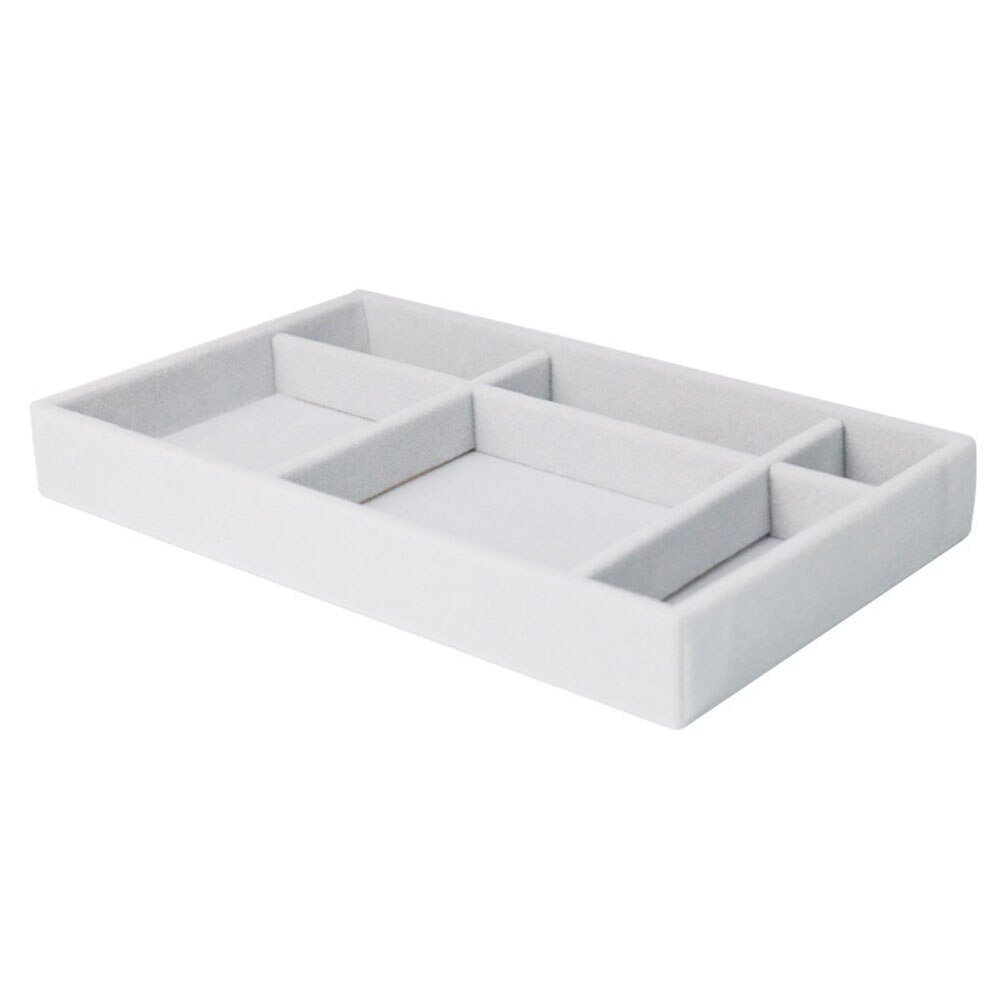 1Pc Drawer DIY Jewelry Storage Tray Ring Bracelet Box Jewelry Organizer Earring Holder Small Size Fit Most Room Space: B