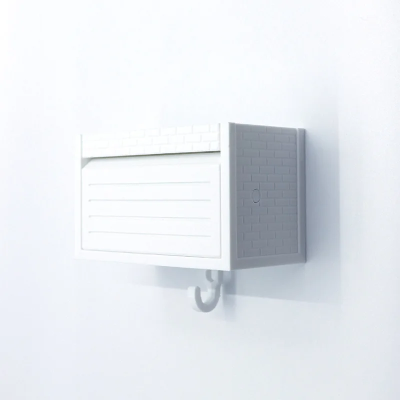 Lustiger Autoschlüsselhalter, Garage-Schlüsselanhänger, Auto-Garage-Schlüsselhalter mit Öffnung, Tür, Wandbehang, Dekor, Ornament, Muttertagsgeschenke, Aktualisierung: Schwarz