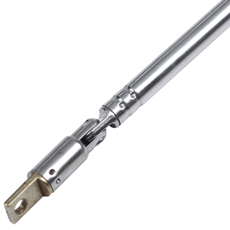 10 Pcs 32Cm Länge 5 Abschnitt Teleskop AM FM Radio Antenne 180 Grad