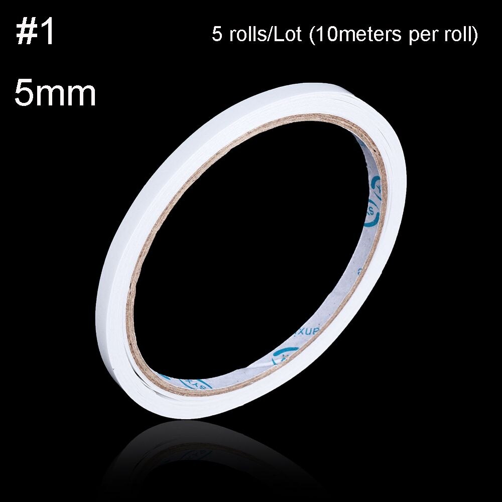 Ruban adhésif Double face puissant, 5 rouleaux/lot, pour montage, tampon de fixation: 5MM 55