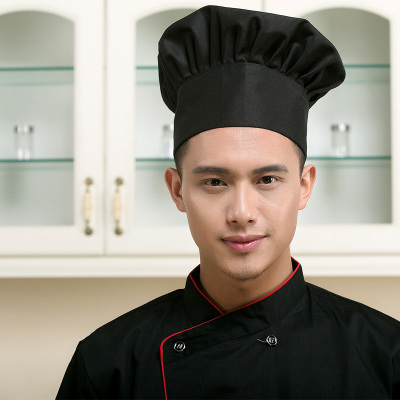 chef sombrero hotel uniforme chef uniforme restaurante sombrero cocinero uniforme chef ropa de trabajo servicio de comida