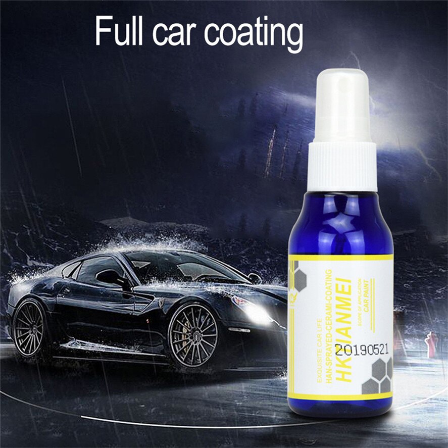 Liquid Ceramic Wrap for Car 50ml Ceramic Cover For Car Paint Care 9H Hydrophobic Glass Cover For Car 0709#20