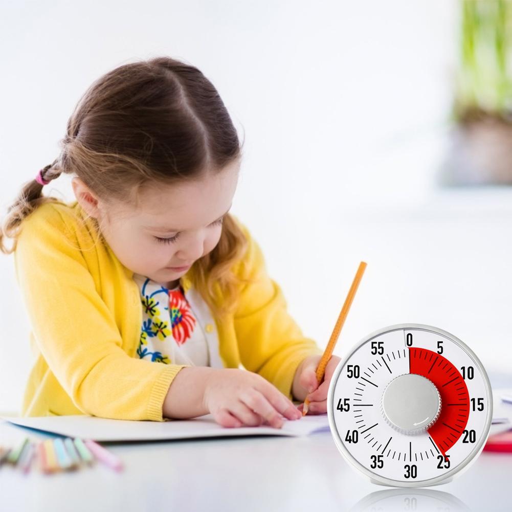Gran Salón de Clases temporizador Visual imán medio 60 minutos Operación silenciosa Autismo