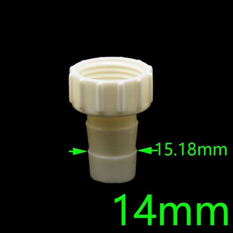 4mm 6mm 8mm 10mm 12mm 14mm 16mm 20mm to 1/2" Female barb connector Garden hose connector water pipe joint 1pc: 14mm