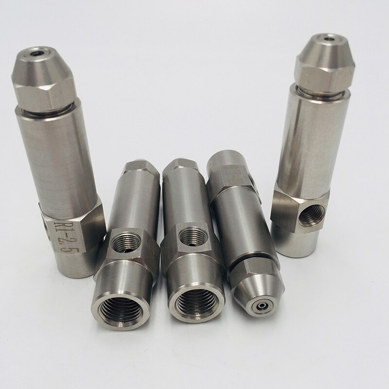 78MM Stainless Steel Waste Oil Burner Nozzle Air Atomizing Nozzle Fuel Oil Nozzle Siphon Fuel Oil Jet Burner Spray Nozzle