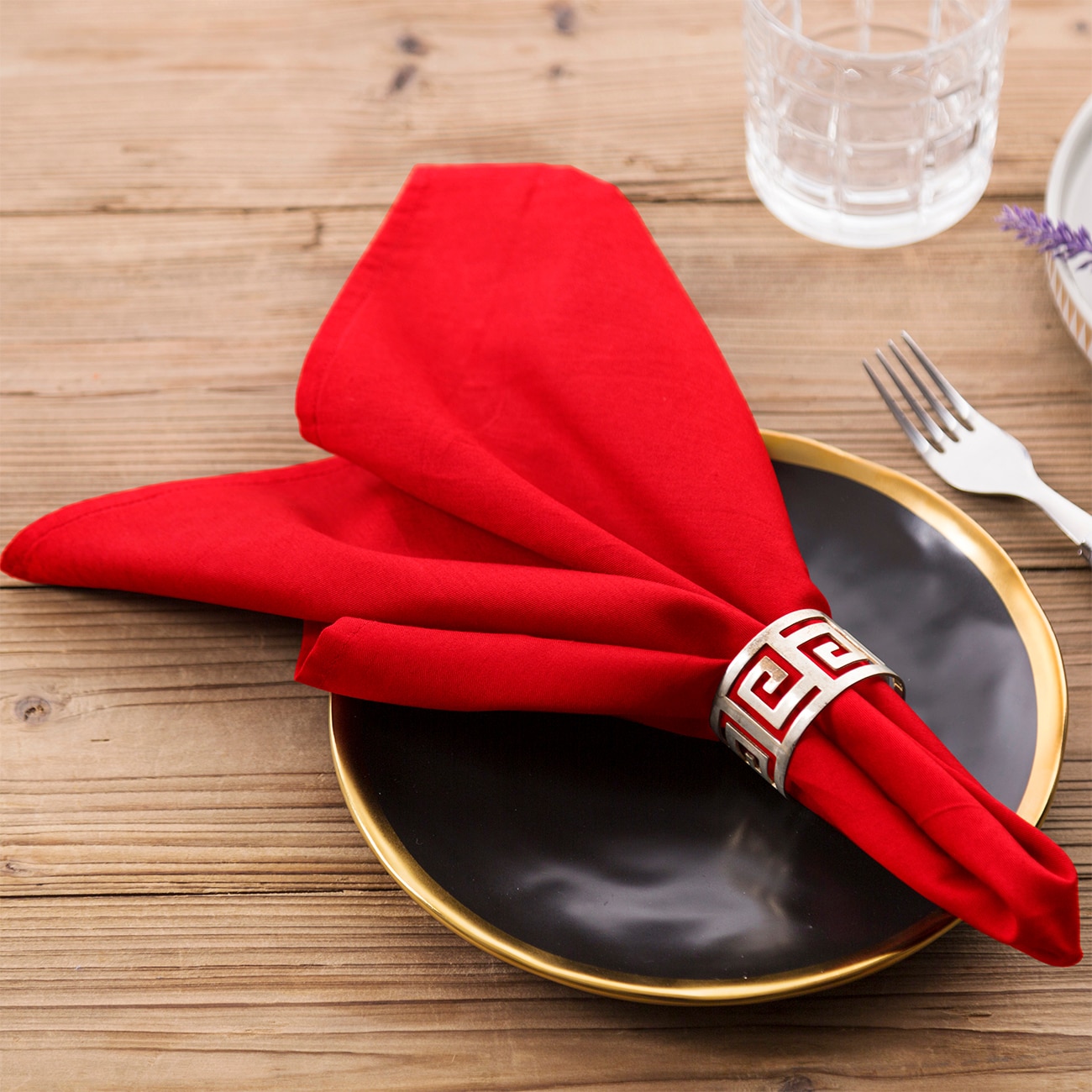 12 Stuks Servetten Katoenen Servetten Doek Bruiloft Servet Diner Servet Voor Bruiloft Party 46X46 Cm