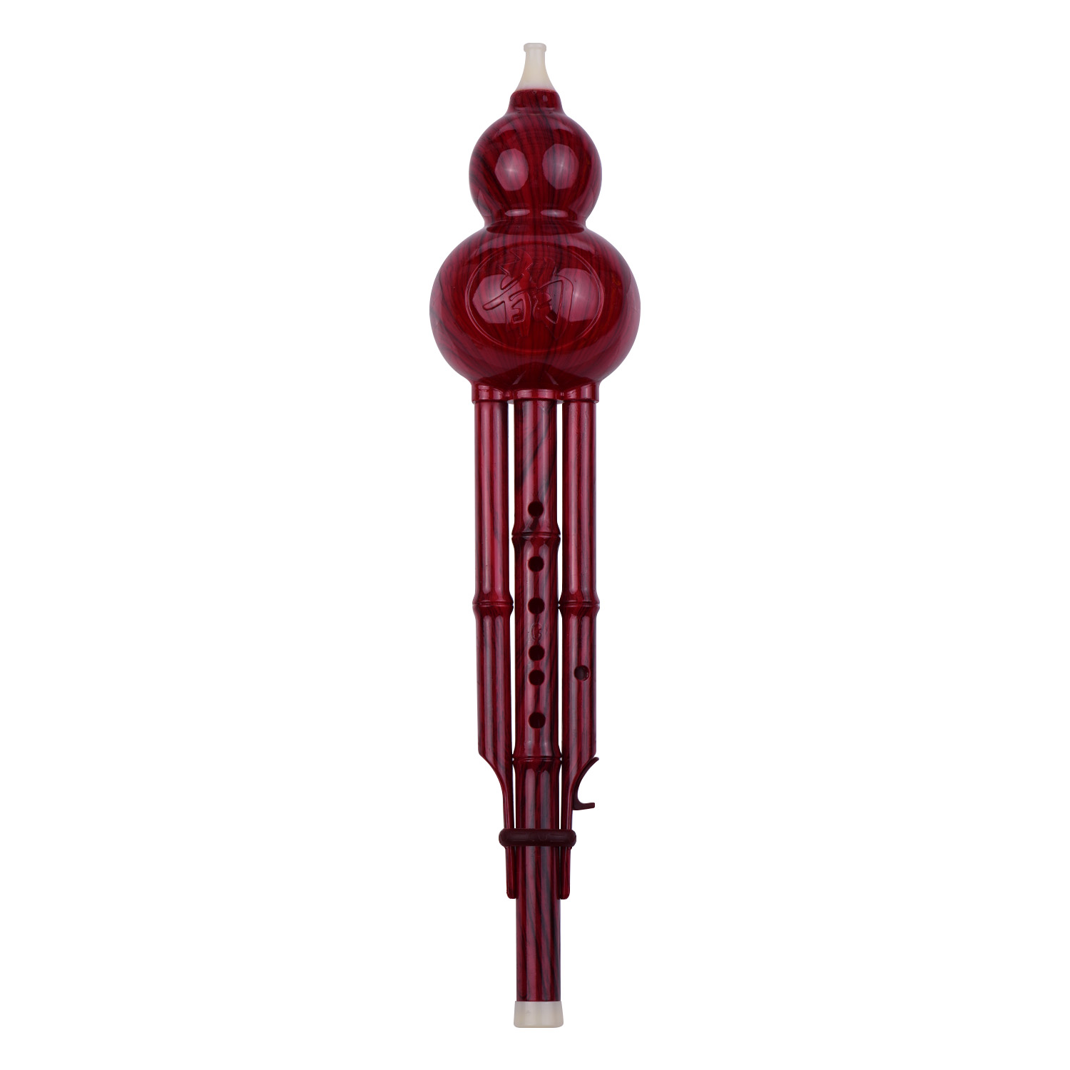 2- ton-c-tonart, hulusi-kürbisflöte, harzpfeifen, traditionelles chinesisches instrument mit chinesischem knoten, tragetasche für anfänger