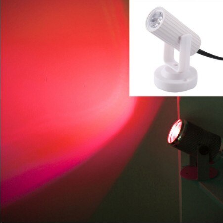 Stage Light Newest RGB Pink/ Blue/Red/White LED Beam Spotlight Party DJ Disco Bar KTV Party Moving Head Stage Lighting: red light white