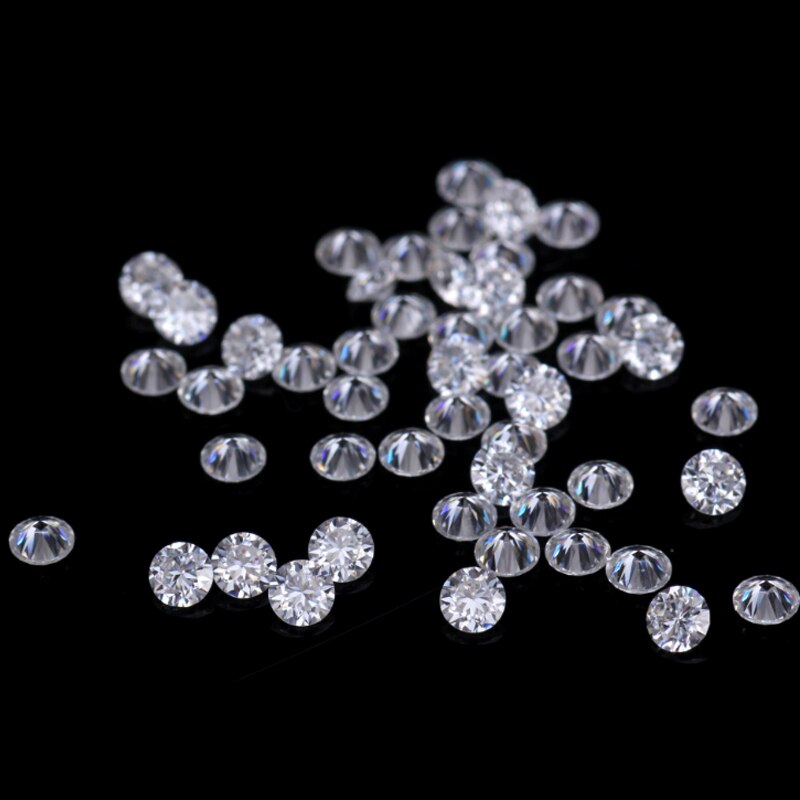 1.2mm Moissanite Steen Totaal 1ct Karaat FG Kleur Losse Diamanten Uitstekende Cut VVS1 Anniversary voor Vrouwen Vriendin