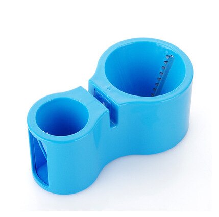Spiralizer Premium Vegetable spiral slicer +Sharpener Fruits Grater Pasta Noodles zucchini Julienne Peeler Cutter Maker: Blue