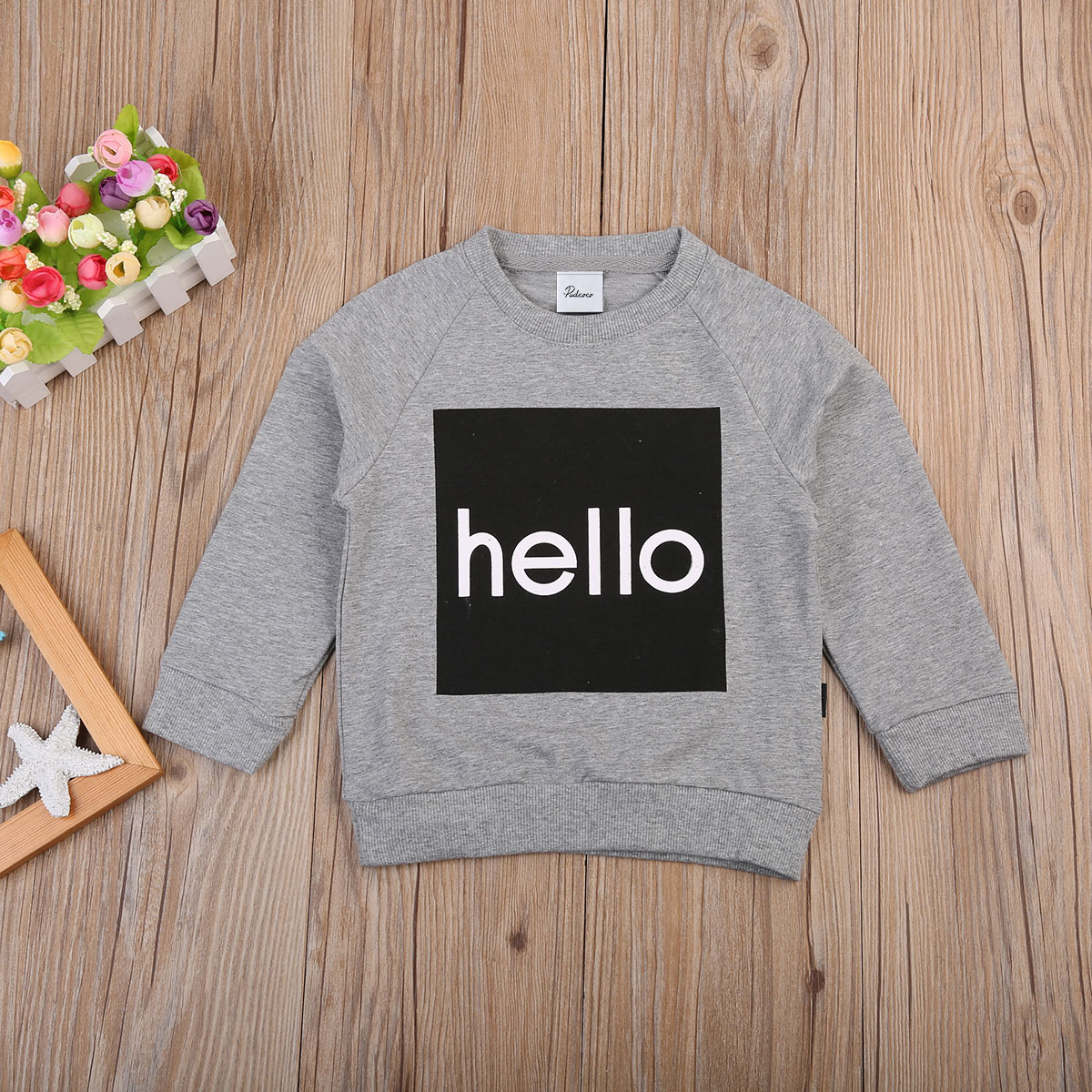 Peuter Baby Kinderen Baby Jongen Meisje Jumpers Warm Sweatshirt Lange Mouwen Tops Herfst Kleding Casual Tops 1-6 T