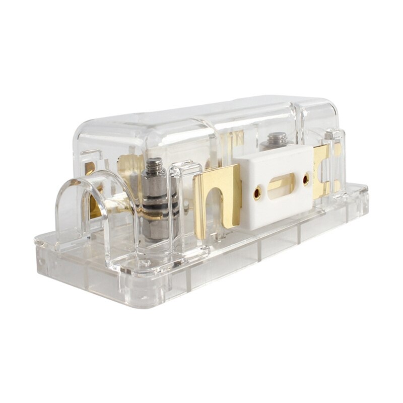Universal Automotive Fuse for RV Travel Trailer Motorhome Transparent Fuse Holder Wearproof Bolt-on Fuse