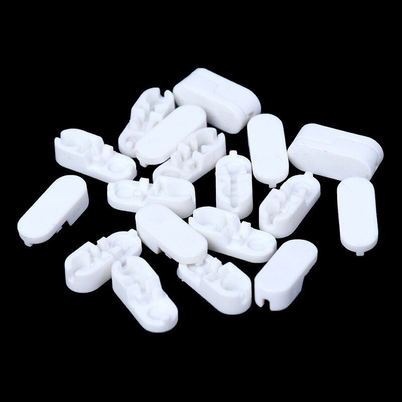 20pcs/lot Plastic Roller Blinds Pull Cord Connector Curtain Chain Connector for Vertical Blinds Joiners Spare Tool Replacement