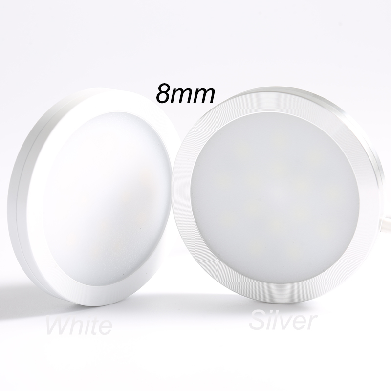 LED unter Schrank Puck Licht Vitrine Regal Theke Beleuchtung Caravan Wohnmobil Wohnmobil Innen Spot Lampe mit 5Vusb-Schalter