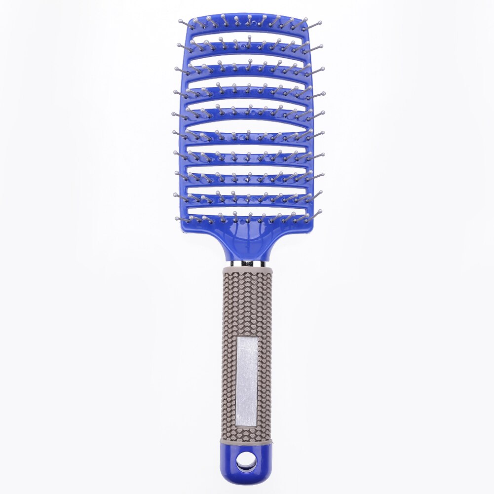 Meisjes Haar Hoofdhuid Massage Kam Haarborstel Varkenshaar Nylon Vrouwen Nat Krullend Ontwarren Haar Borstel Voor Salon Kappers Styling Tools: 6