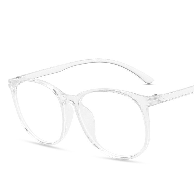 Montura transparente para gafas de ordenador para hombre y mujer, anteojos redondos con bloqueo de luz azul, gafas ópticas, novedad de: 4
