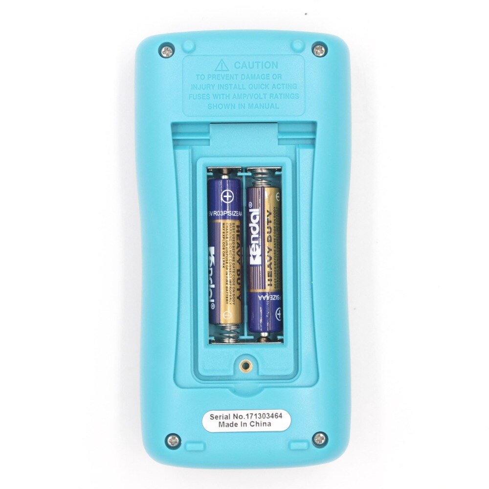 RM101 Auto Range Digital Multimeter 6000 counts Backlight Large Screen Buzzer Protection AC DC Ammeter Voltmeter Ohm Portable