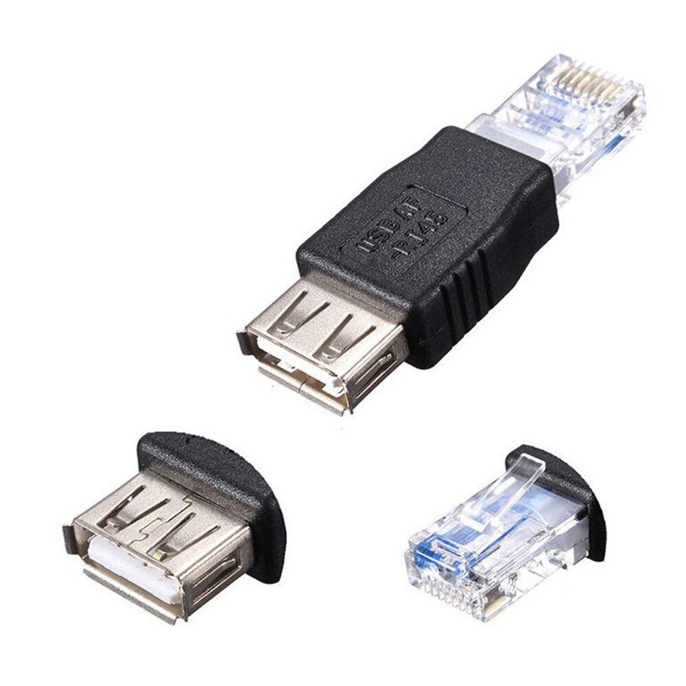 Portable Rj45 USB Type A Female To RJ45 Male Ethernet Adapter Ro... – Vicedeal