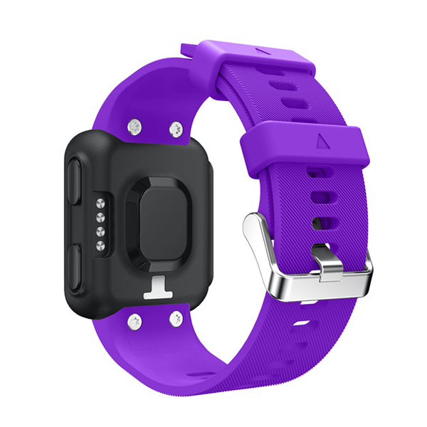 YAYUU Watch Strap for Garmin Forerunner 35 Band Soft Silicone Replacement Bands for Garmin Forerunner 35 Watch: Purple