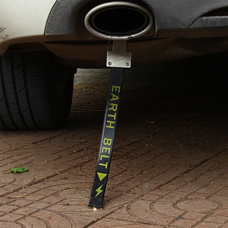 Bande de mise à terre antistatique pour voiture, fil de cuivre, élimine l'électricité statique, empêche l'allumage automatique, pièces de conduite sûres