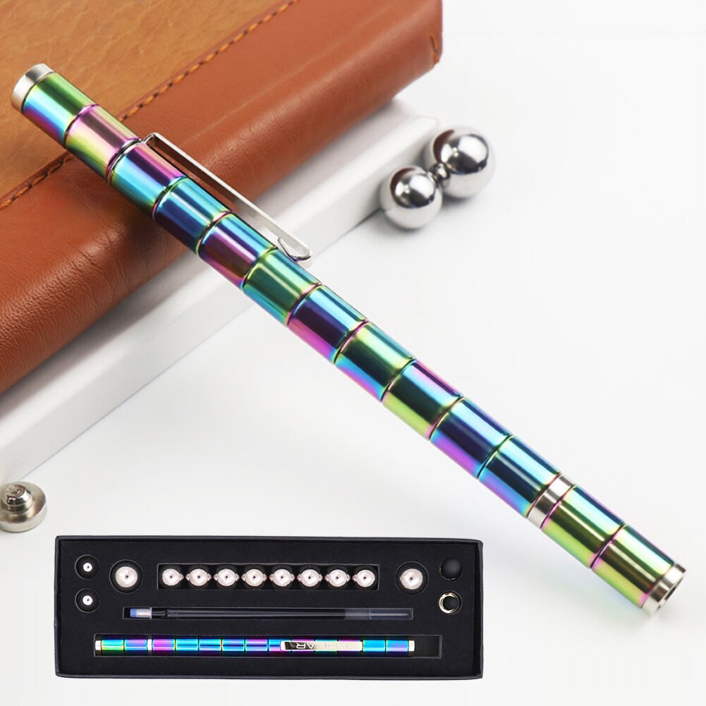 Magnetische Polar Pen Metal Fun Magneet Denken Inkt Pen Creatieve Kantoorbenodigdheden Polar Condensator Magneet Schrijven Levert