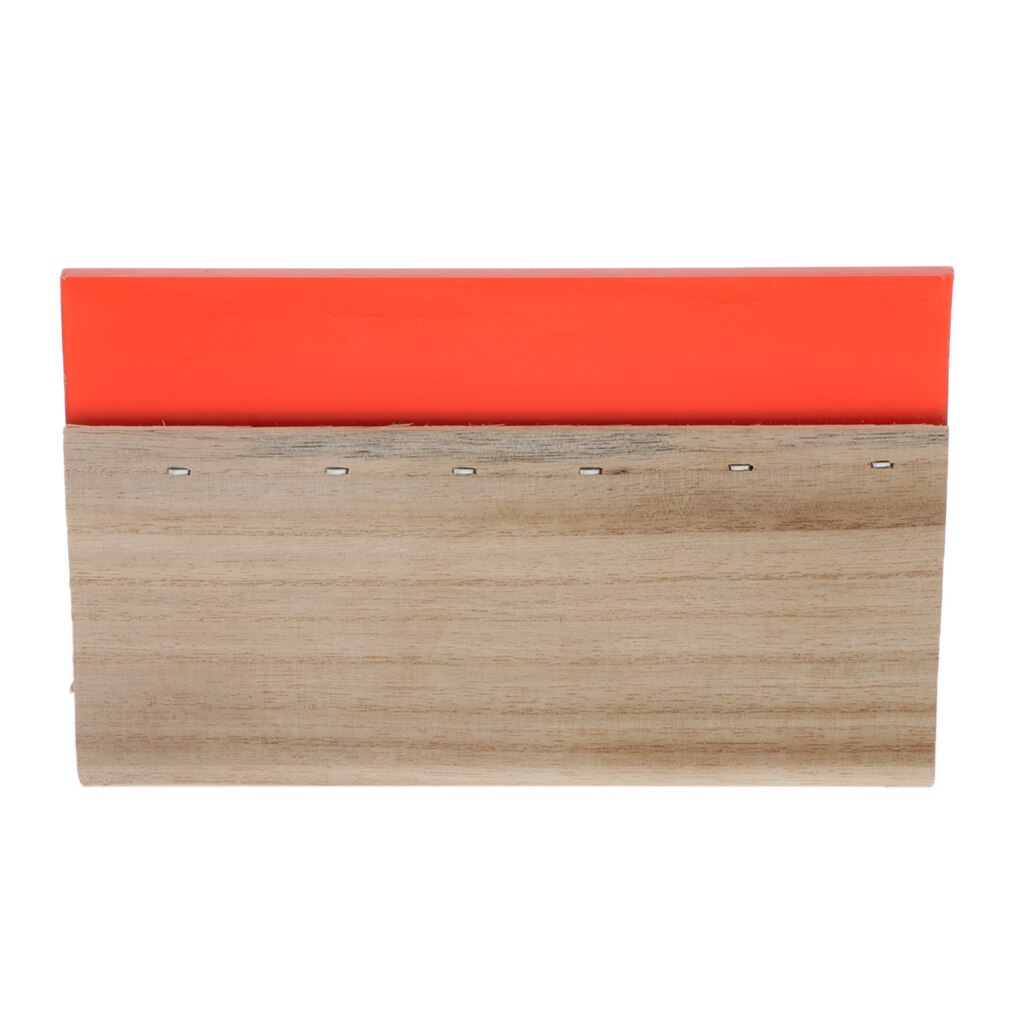 1 lot Screen Printing Squeegee Wooden Handle Ink Scraper Scratch Board