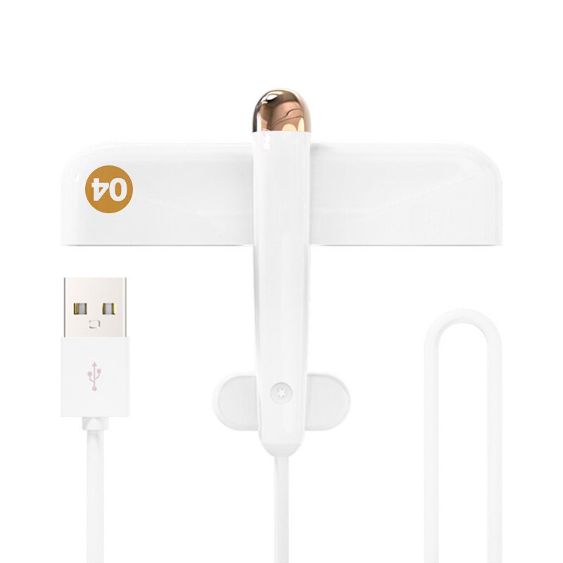 Schattige 4- poorts usb 2.0- hub usb-hub 3.0 draagbare hub usb-vliegtuigvorm usb-splitter externe multi-poort usb-hub voor xiaomi: Wit