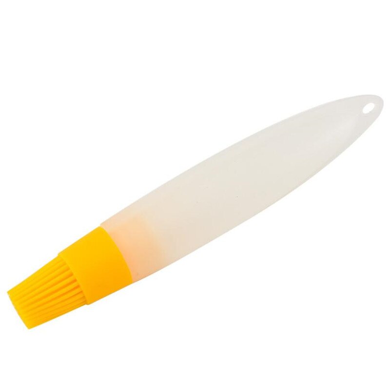 Kitchen Accessories Tools Silicone Oil Brush Basting Brushes Cake Butter Bread Pastry Brush Cooking Utensil Kitchen Gadgets BBQ: Orange