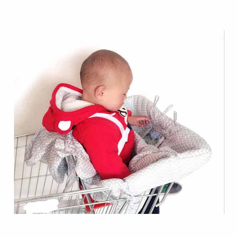 Hopfällbar baby kundvagn skydd säkerhet säkerhet bärbar spädbarn barnstol fodral barn push vagn säte matta vagn pad skydda