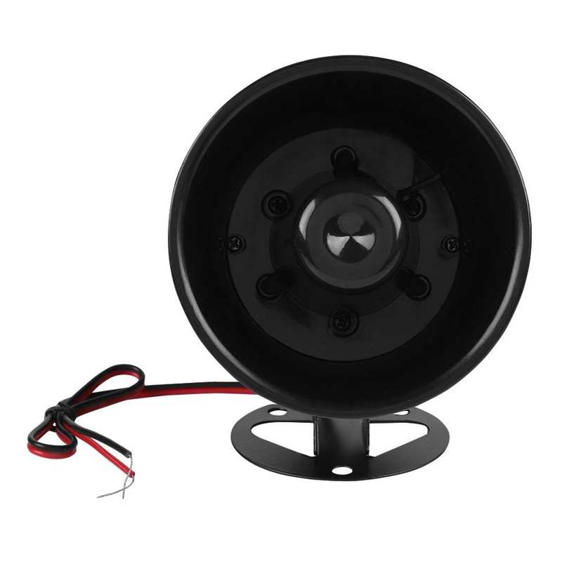 Siren 110dB DC 12V Wire Loud Horn Alarm Siren Speaker Burglar Alarm System for Outdoor Security sirene alarme