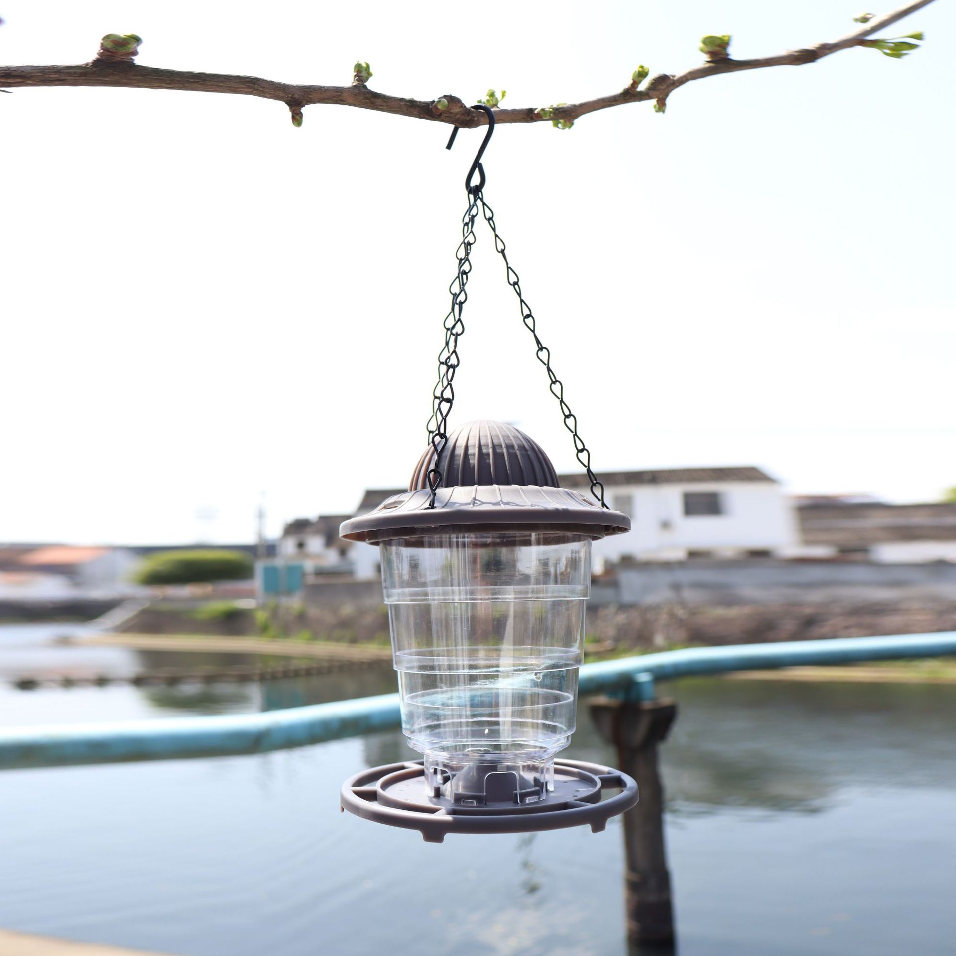 Hummingbird Feeder Portable Folding Outdoor Hanging Style Bird Feeder Decoration for Garden Yard